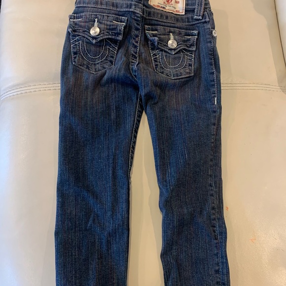 True religion toddler girls size 4 jeans - Picture 2 of 7